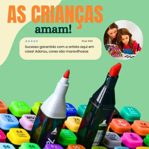 Canetinha Touch 120 Cores