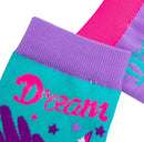 Meia Divertida 3 D Cano Alto Infantil Interativa- Unicórnio