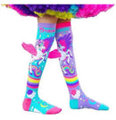 Meia Divertida 3 D Cano Alto Infantil Interativa- Unicórnio