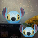 Luminária Noite Estrelada Stitch- 3 D